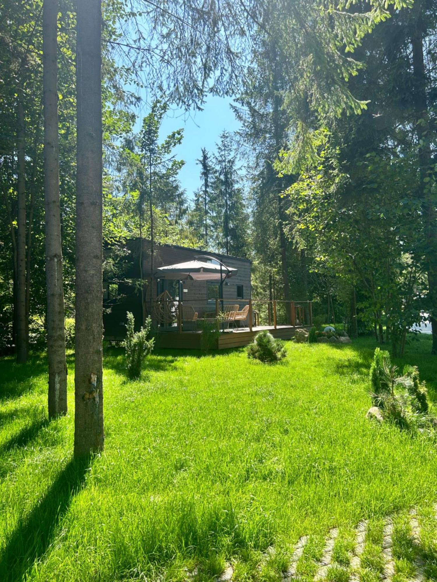 Вілла Tiny House W Camp Goracy Potok Шафлари Екстер'єр фото